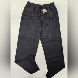 Martin Gordon Mens 100% Linen NWT Black Pants